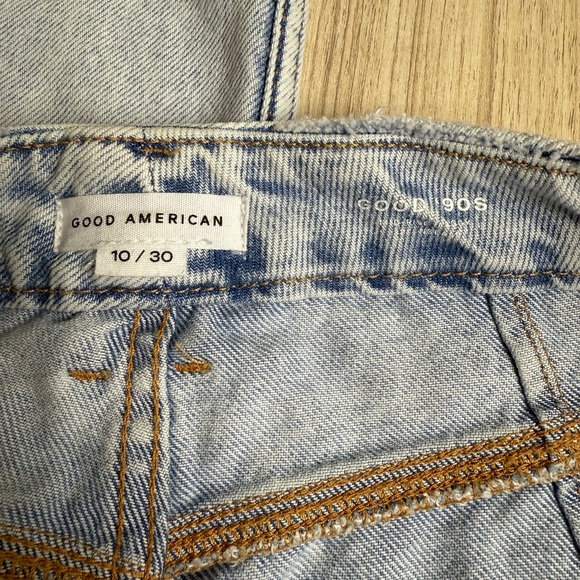 Good American - Good 90s Baggy Fit Jean - Sz 10 - Picture 12 of 13
